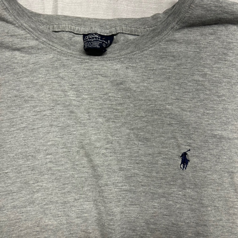 Polo Ralph Lauren Mens XL Gray Short Sleeve Crewneck Pony Logo T-Shirt 0242 - Picture 3 of 7